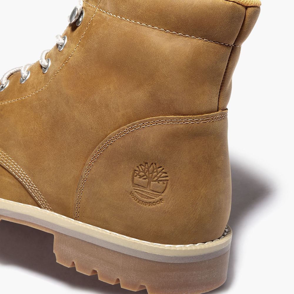 Botas de Nieve Timberland Hombre Redwood Falls Waterproof Moc-Toe Marrones - Chile YAO-061794
